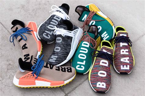 human race shoes real and fake|How To Spot Fake Pharrell Williams Human Race NMD.